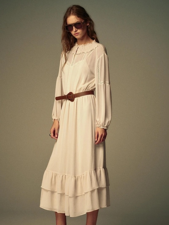 Zara Dresses & Skirts - NWT Zara Woman Bloggers Fav BELTED COTTON GAUZE DRESS Size S Small